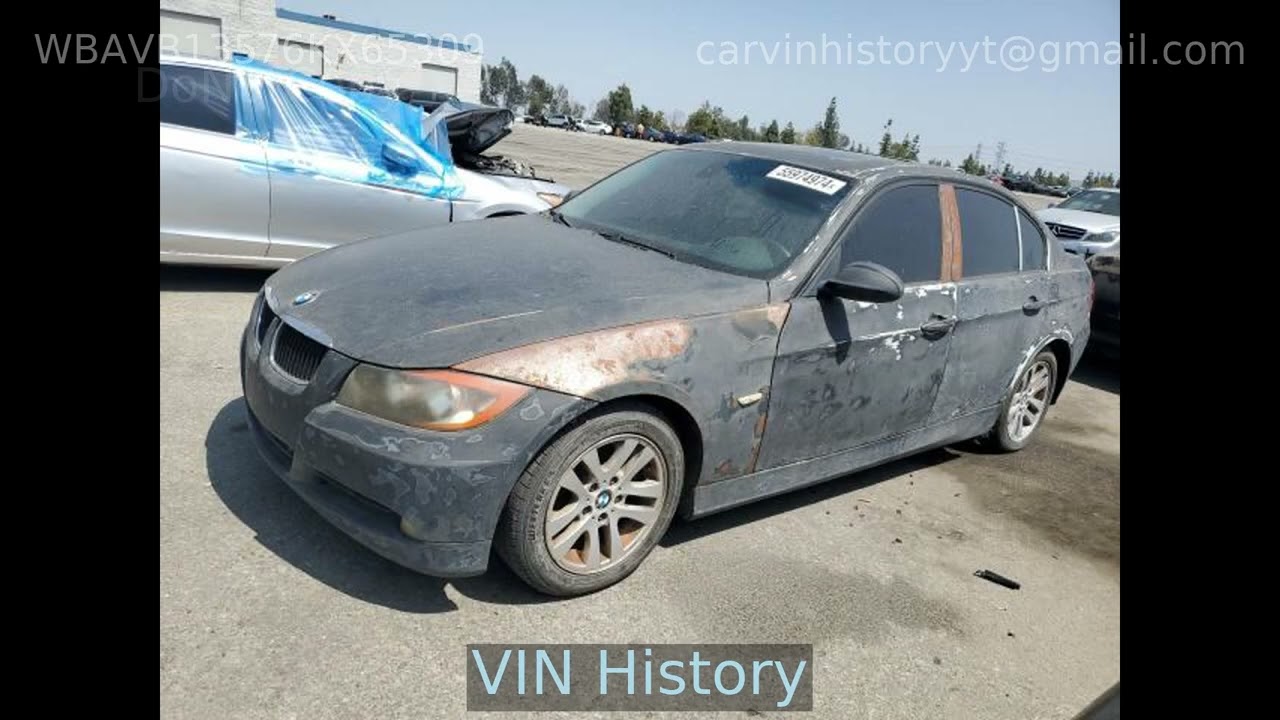 2006 Bmw 325 I WBAVB13576KX65309