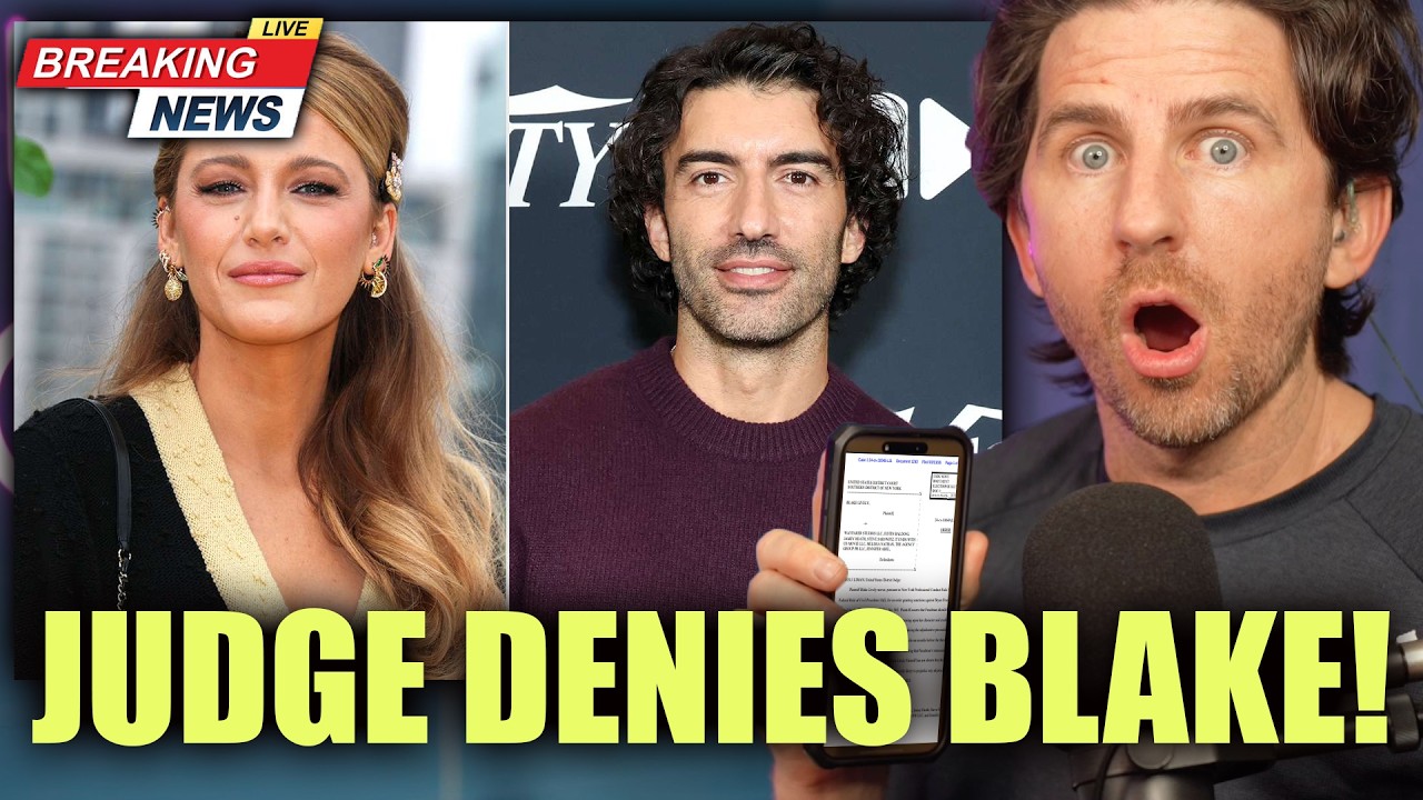 BREAKING: Judge Denies Blake Lively Request For Sanctions Against Justin Baldoni's Lawyer!
