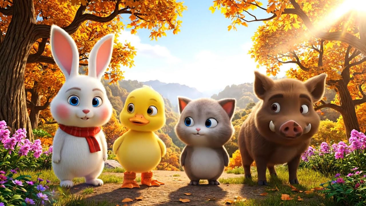 🐰🐤Roro, Dodo & Kiki: The Secret of Sun-Seeds & A Whimsical 3D Journey Through the Root Maze