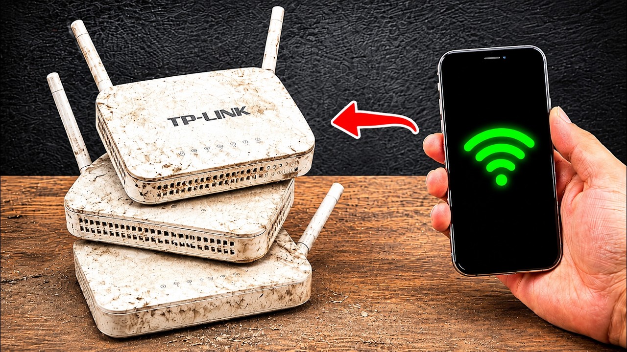 No Internet Needed! Great Idea from WIFI Router and Old Phone!