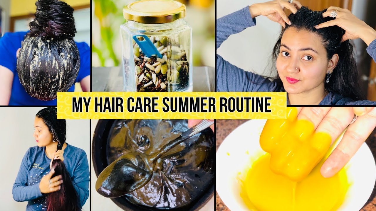 MY SUMMER HAIR CARE ROUTINE 2022 : I Follow these Steps to have Healthiest and Strongest Hair |