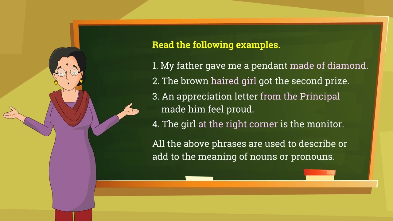 Grammar Tweak Class 6 Chap 2