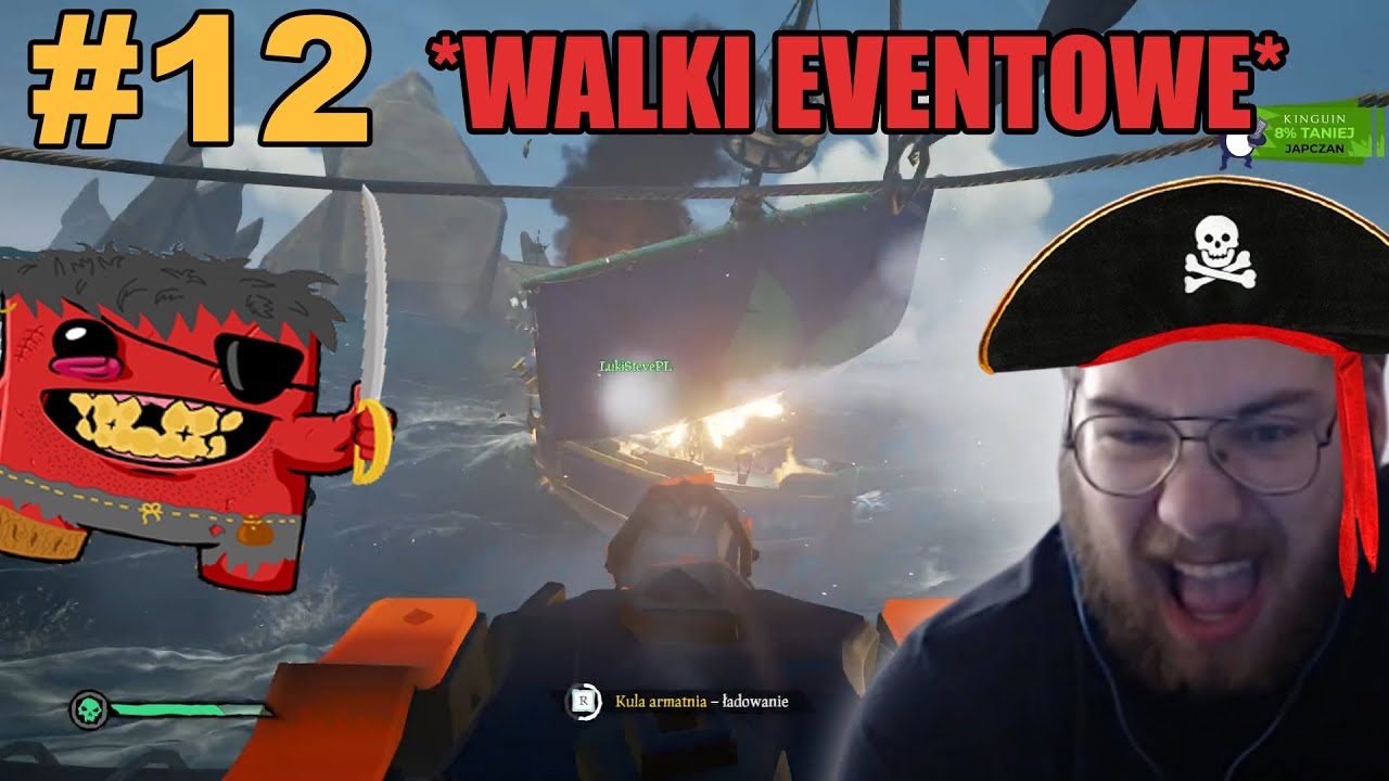 JAPCZAN SEA OF THIEVES Z EKIPĄ #12 - Walki eventowe