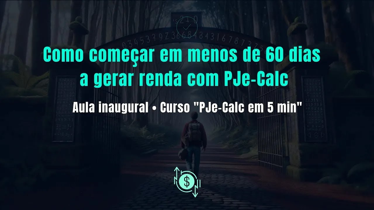 Aula Inaugural PJECALC - Jorge Penna #1