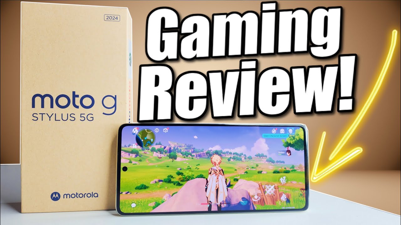 Moto G Stylus 5G (2024) Gaming Review!