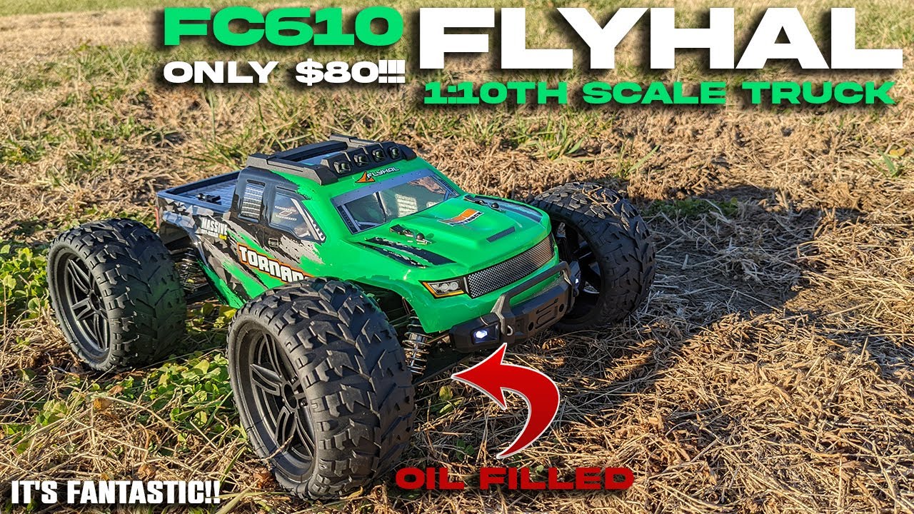 Flyhal FC610 4WD 1:10th RC Truck with Oil Filled Shocks Review | It's Fantastic!!