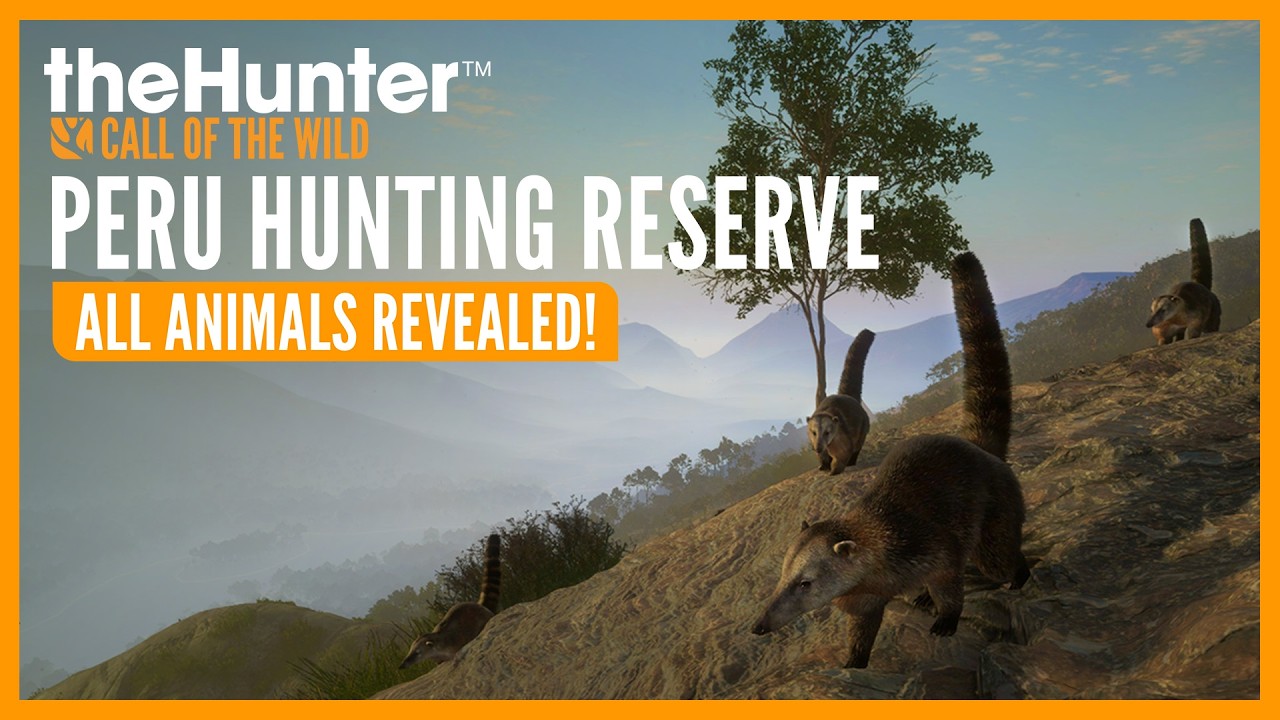 Peru Hunting Reserve | Full animal list #thehunterCOTW