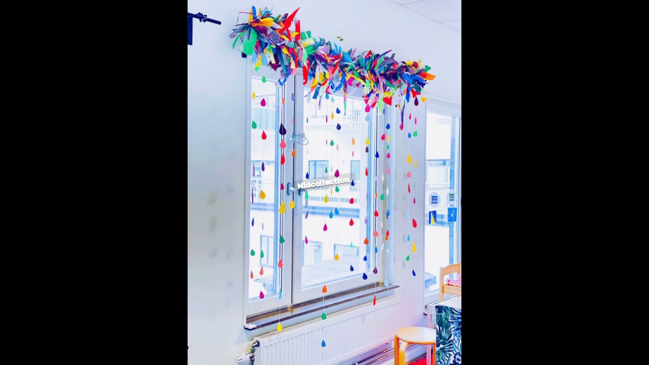 Window Decorations Ideas #ideas #craft #decoration #windows #shorts #decor #decora&ccedil;&atilde;o