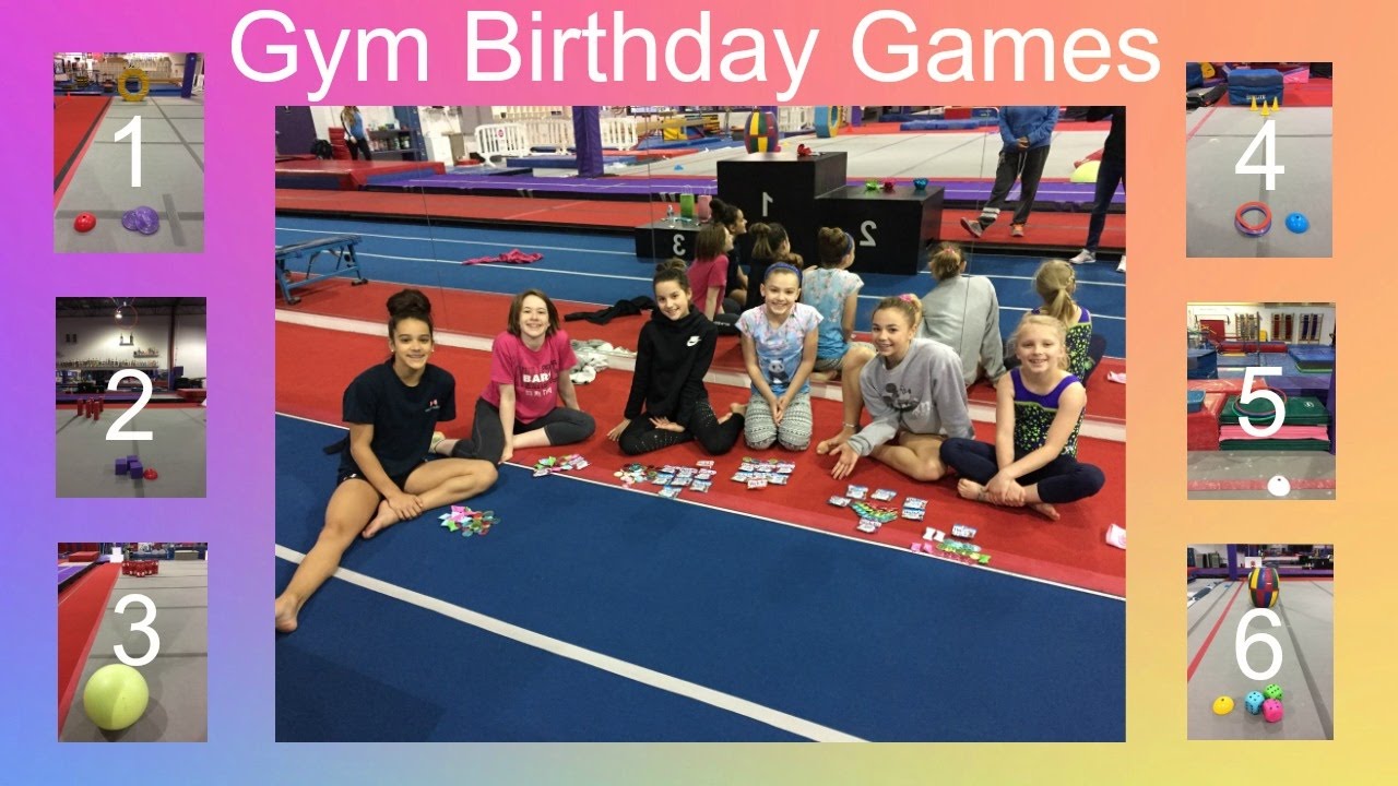 Birthday Games in the Gym | Coach Mary's Birthday | Gymscool