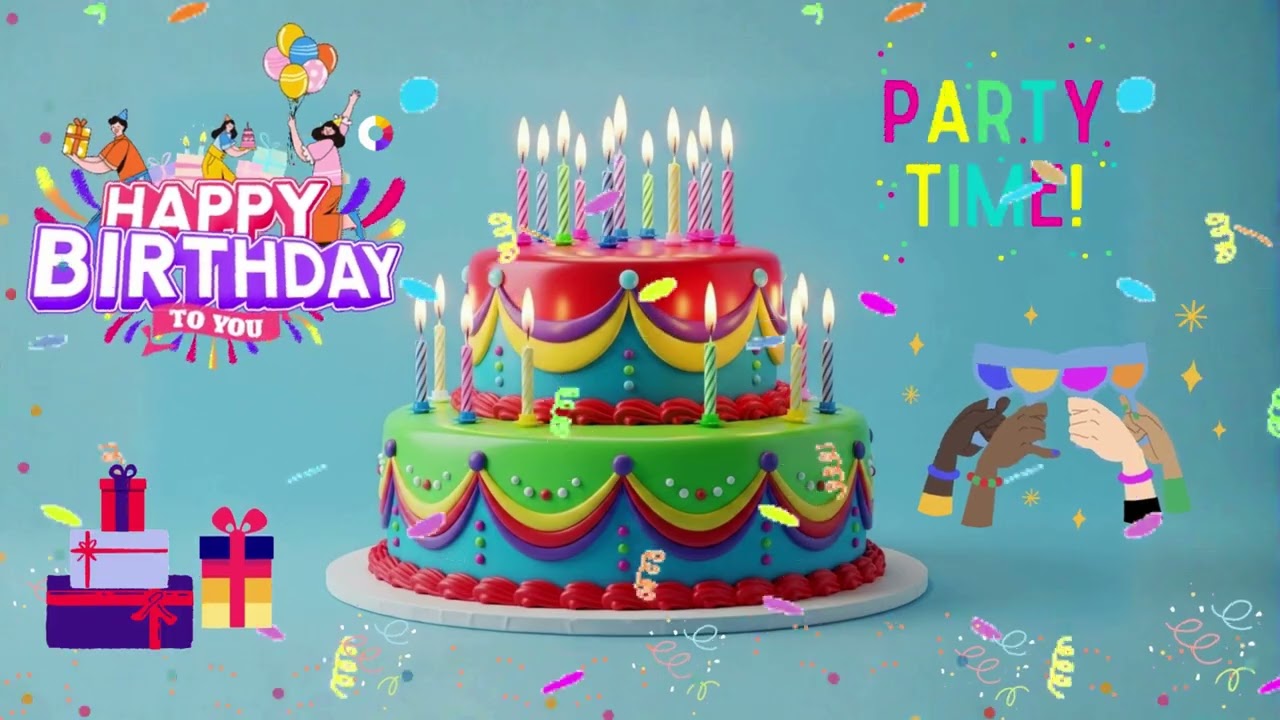 🎂🎉Happy Birthday Party Songs 🎶 Best Birthday Song for Celebration🎉