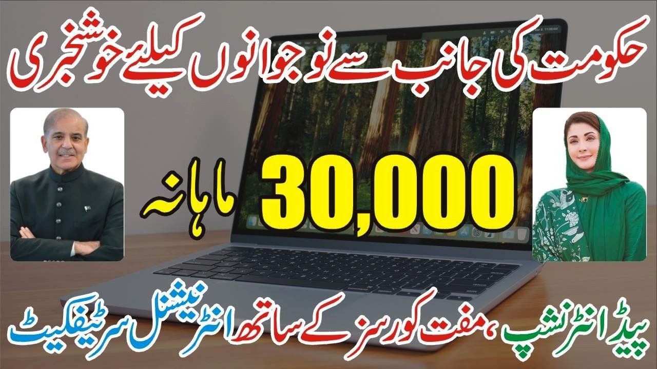Internship Program in Pakistan 2026 | Government Paid Internship | Paid Internship 2026 How To Apply