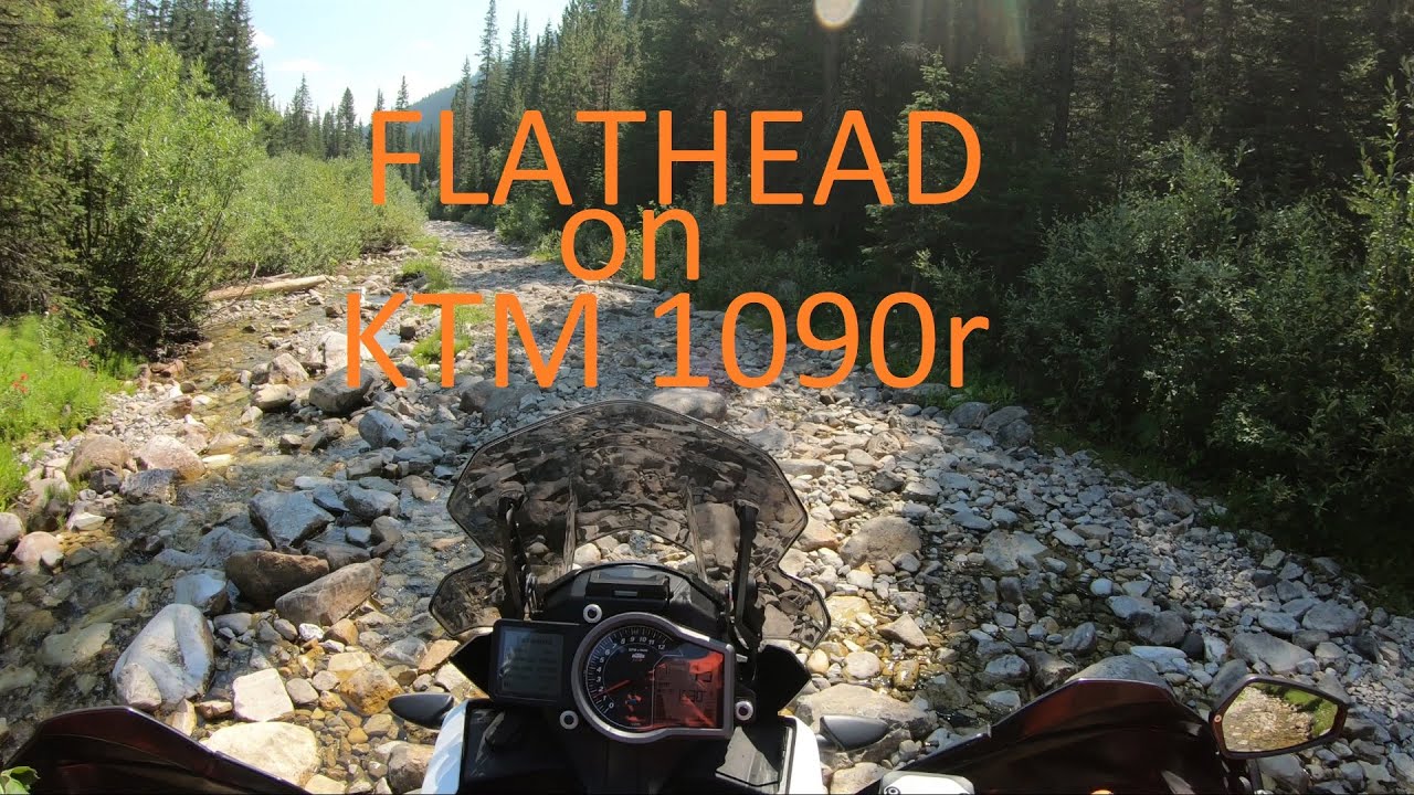 FLATHEAD Valley Road BC - KTM 1090r