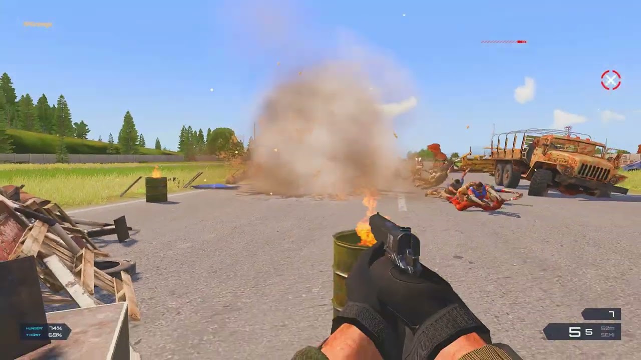 Arma 3 Project Scavengers - Зимнее обновление. ACE + Exile медицина.