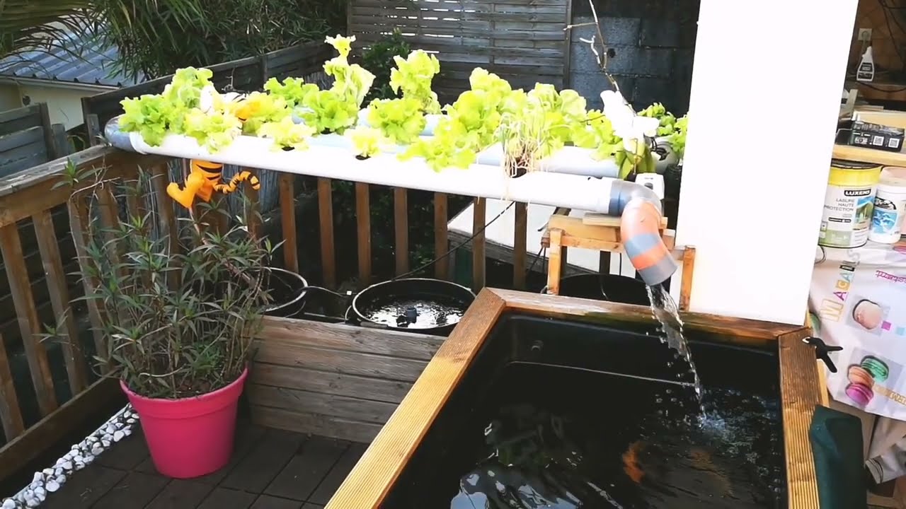 Aquaponie NFT tuto 4 : La filtration