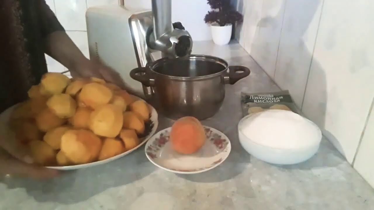 Персиковое павидло.