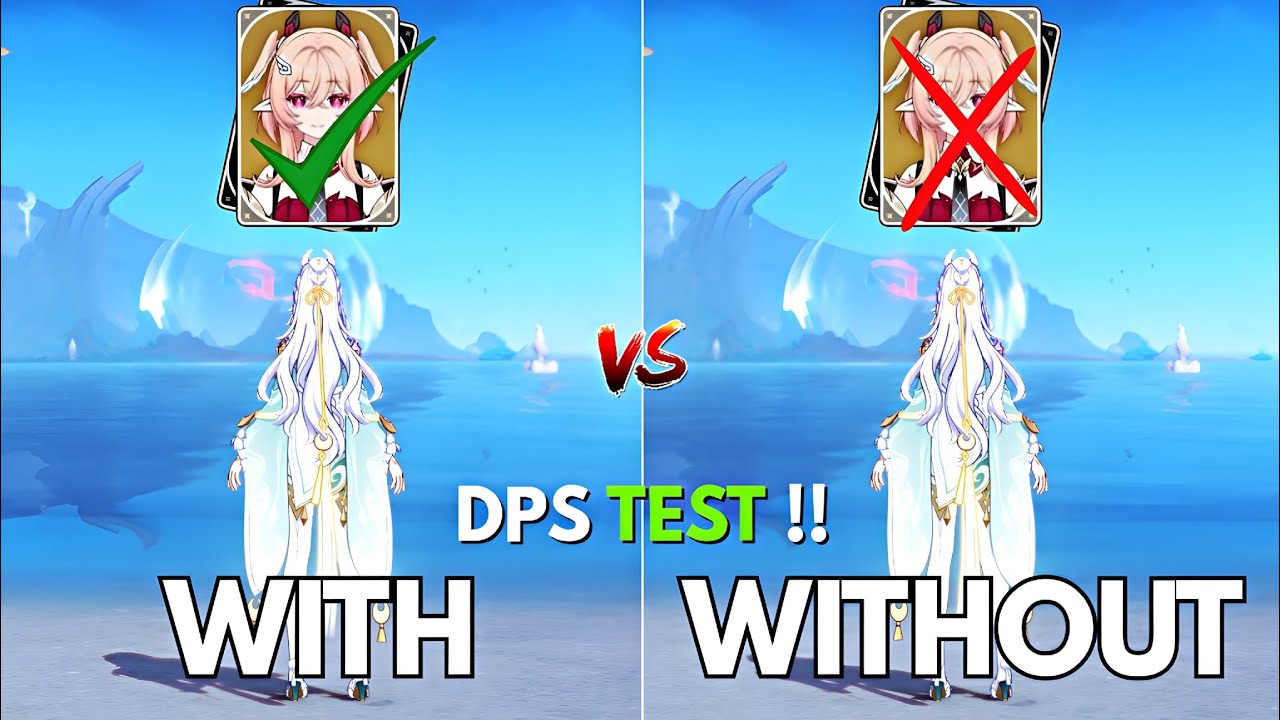 Is Linnea Worth it? Zibai With vs Without Linnea! Genshin Impact