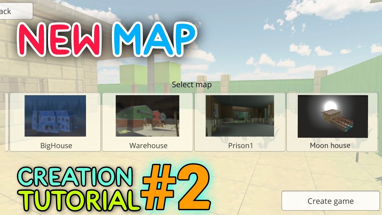 NEW MAP IN CHICKEN GUN | How I made this map | #chickengun #ankitthecreator | new update chicken gun