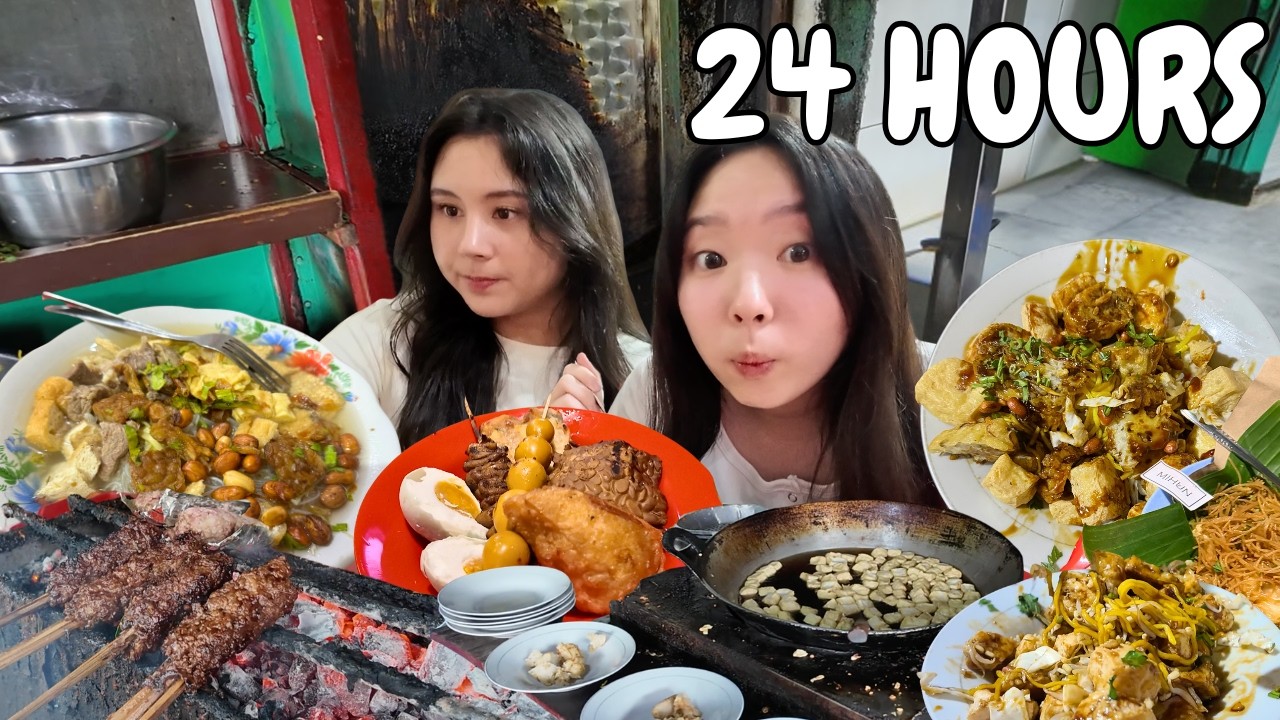 24 Hours of Indonesian Street Food in SOLO, CENTRAL JAVA