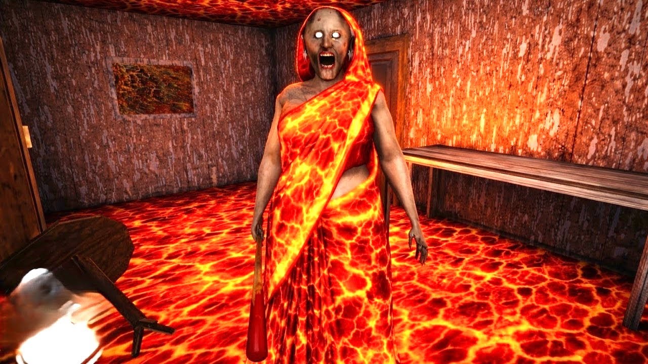 Granny Game Horror Escape Gameplay | Granny House In Lava 🌋😱 Ep1