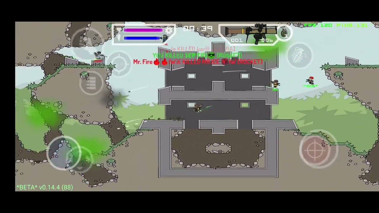 Mini Militia Classic: Pro 6vs6 with Drake,Whale,Legolas,Jake 
