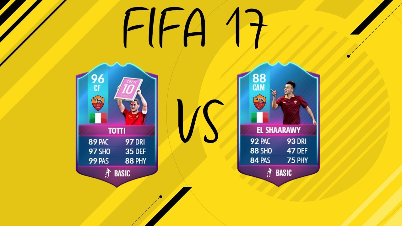 FIFA 17 #13 Por&oacute;wnania: SBC Totti 96 vs SBC El Shaarawy 88