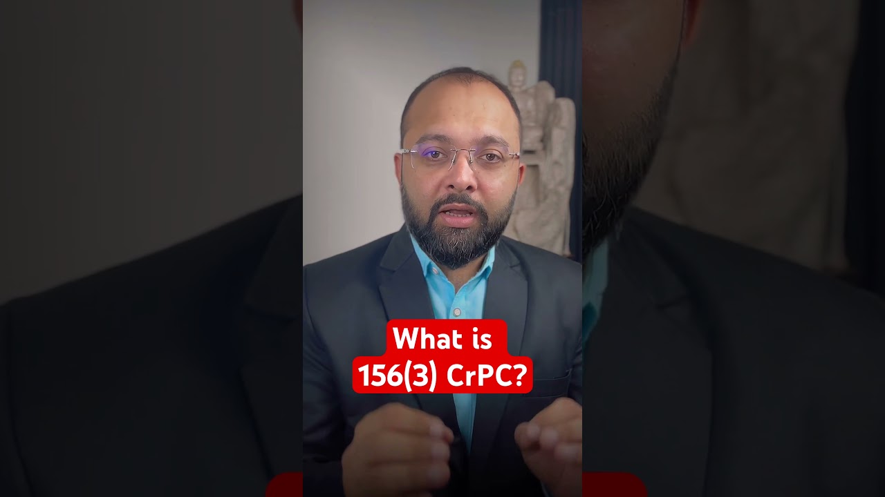 What is 156(3) crpc?