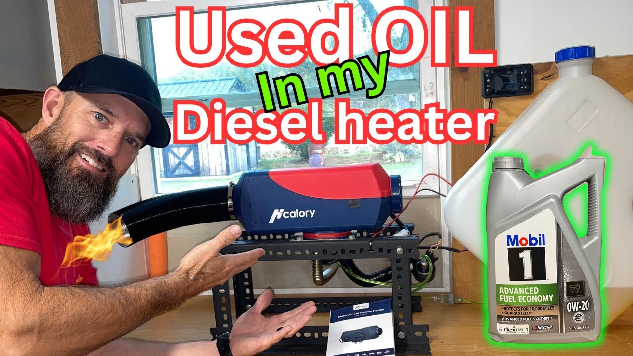 Does Used Motor OIL burn in my Hcalory Diesel Heater?