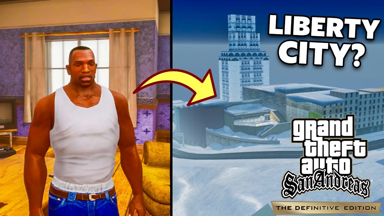 DEFİNİTİVE EDİTİON'DA LİBERTY CİTY'E GİTMEK M&Uuml;MK&Uuml;N M&Uuml;? | GTA San Andreas