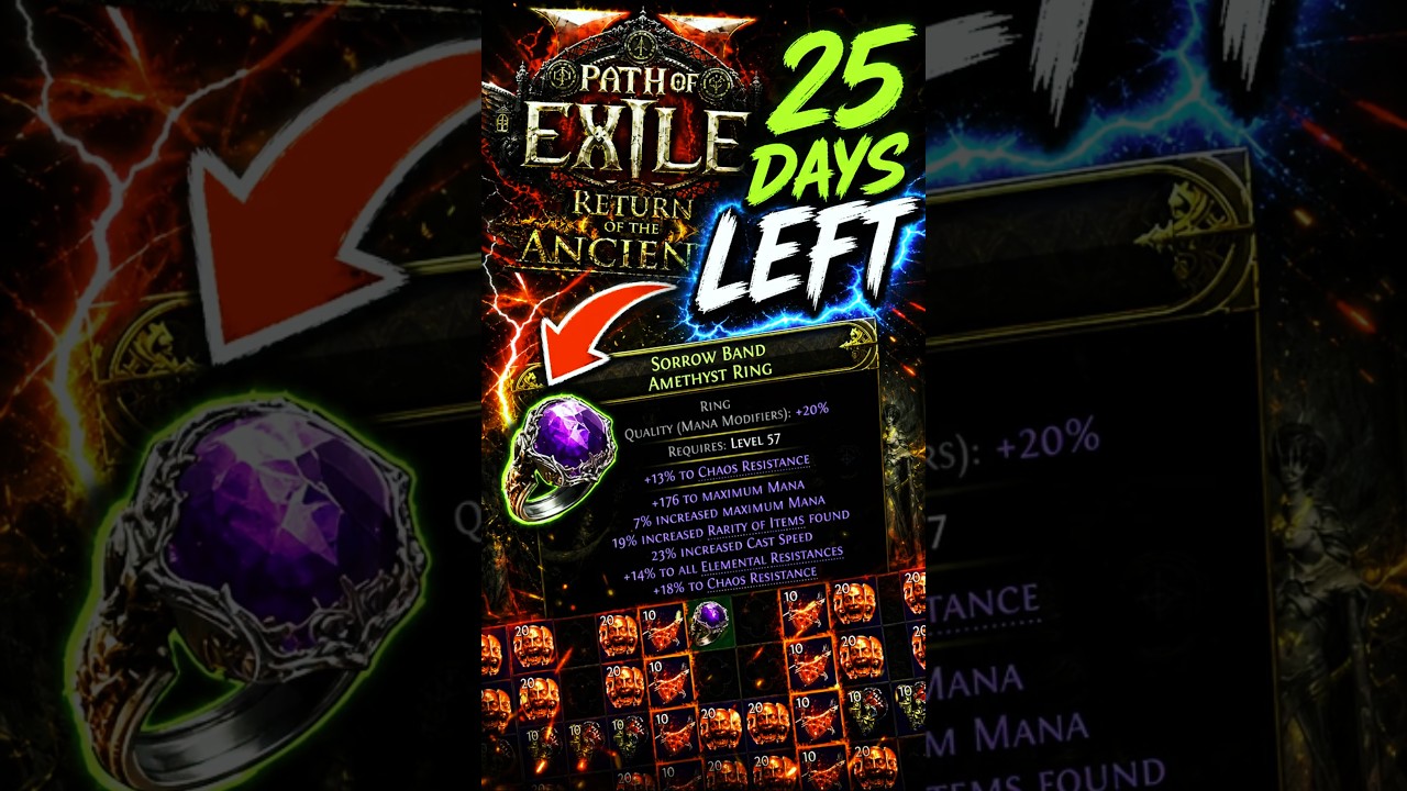25 Days Left&hellip; This Ring Is Rare 😳 | PoE 2