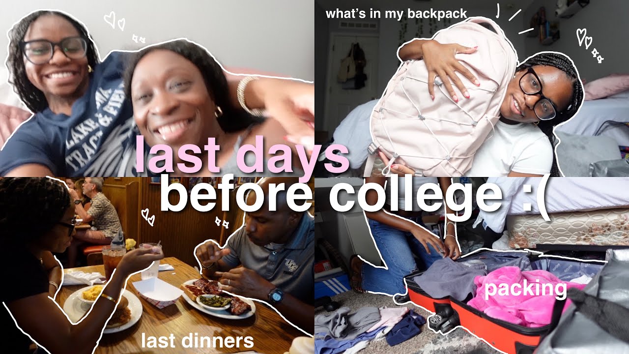 last days before college :(
