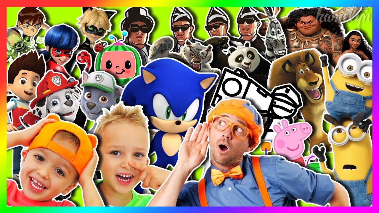 Coffin Dance MEGAMIX 17 - Blippi & Vlad and Niki & Sonic & Ladybug & Paw Patrol & Cocomelon & Ben10