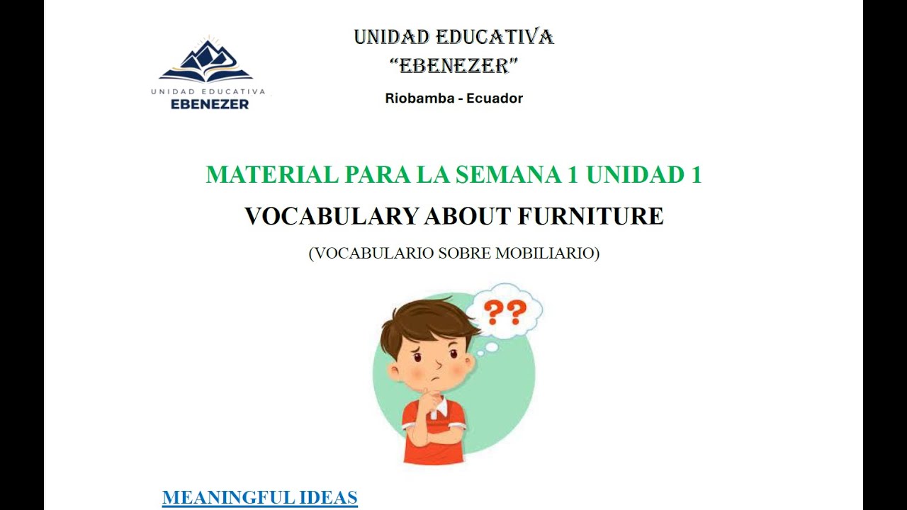 CLASE DE INGLÉS SEGUNDO 