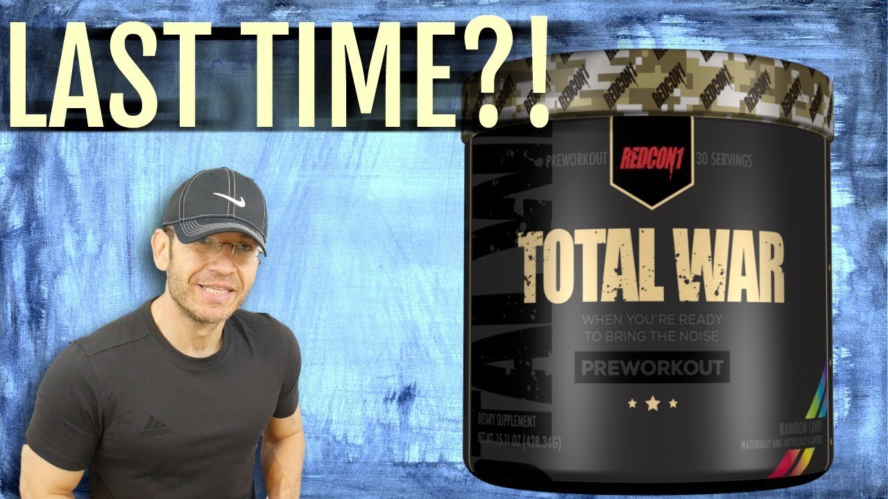 Reformulated AGAIN! | Redcon1 TOTAL WAR Review [May 2018 Formula]