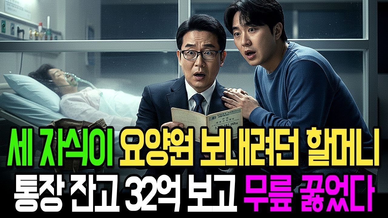 요양원 보내려던 자식들이 본 통장가난한 척 살던 시어머니의 비밀 | 사연라디오 | 감동실화 | 오디오북 | 노후사연 | 인생극장 🎞️