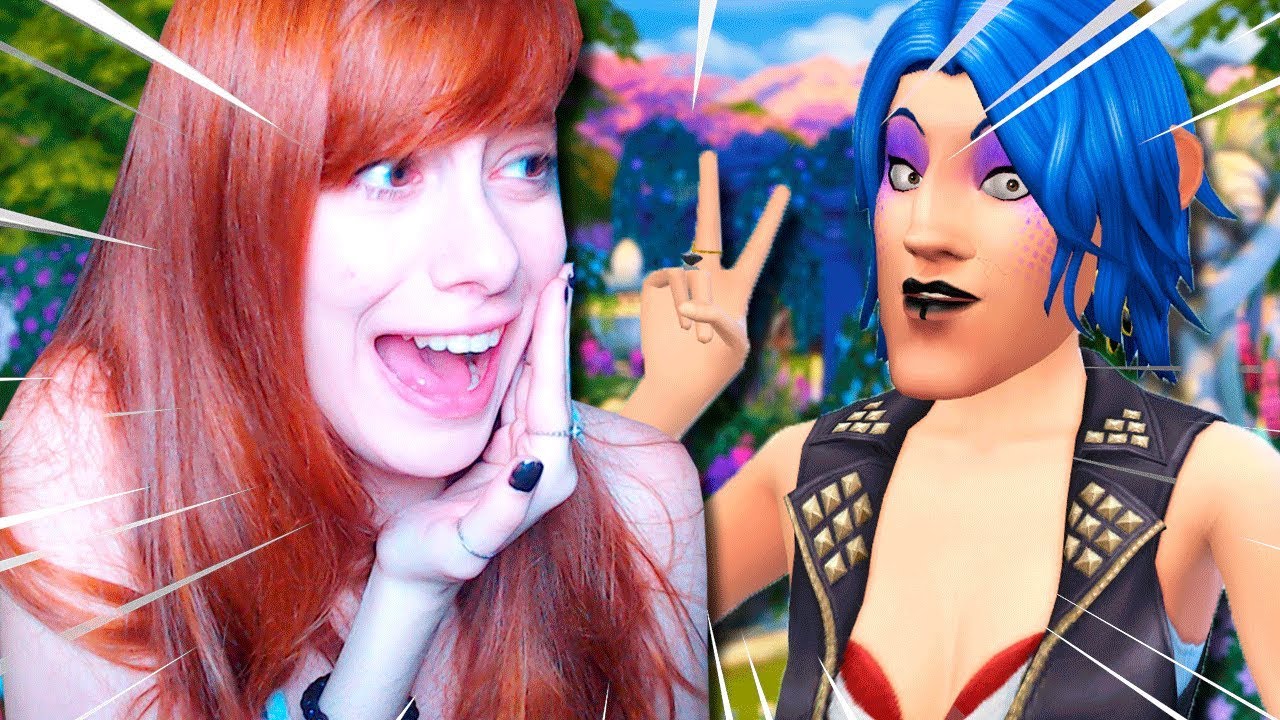 ROCKEIRA GATA! | #MeTransformaGalaxia ft. Mony Sims - THE SIMS 4