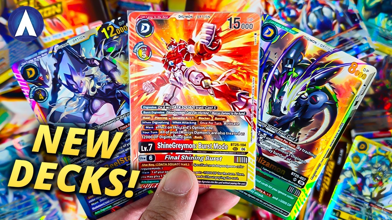 TOP *NEW* Decks to build for BT25 Dual Revolution Set 2026! | Digimon Card Game & TCG