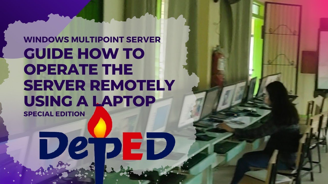 Guide How to Operate the Multipoint Server Remotely Using a Laptop