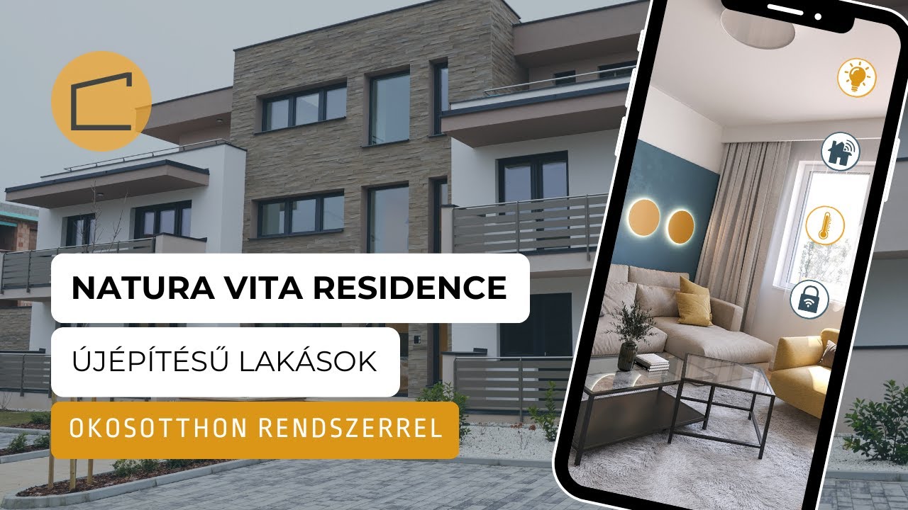 Natura Vita Residence - Loxone okosotthon rendszerrel