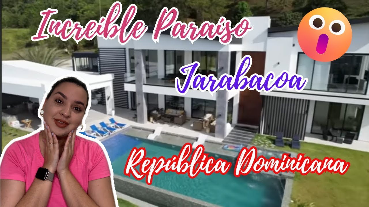 😱Mi reacción a una Villa súper Lujosa en República Dominicana/Villa Candida/ Jarabacoa 🇩🇴 🇩🇴