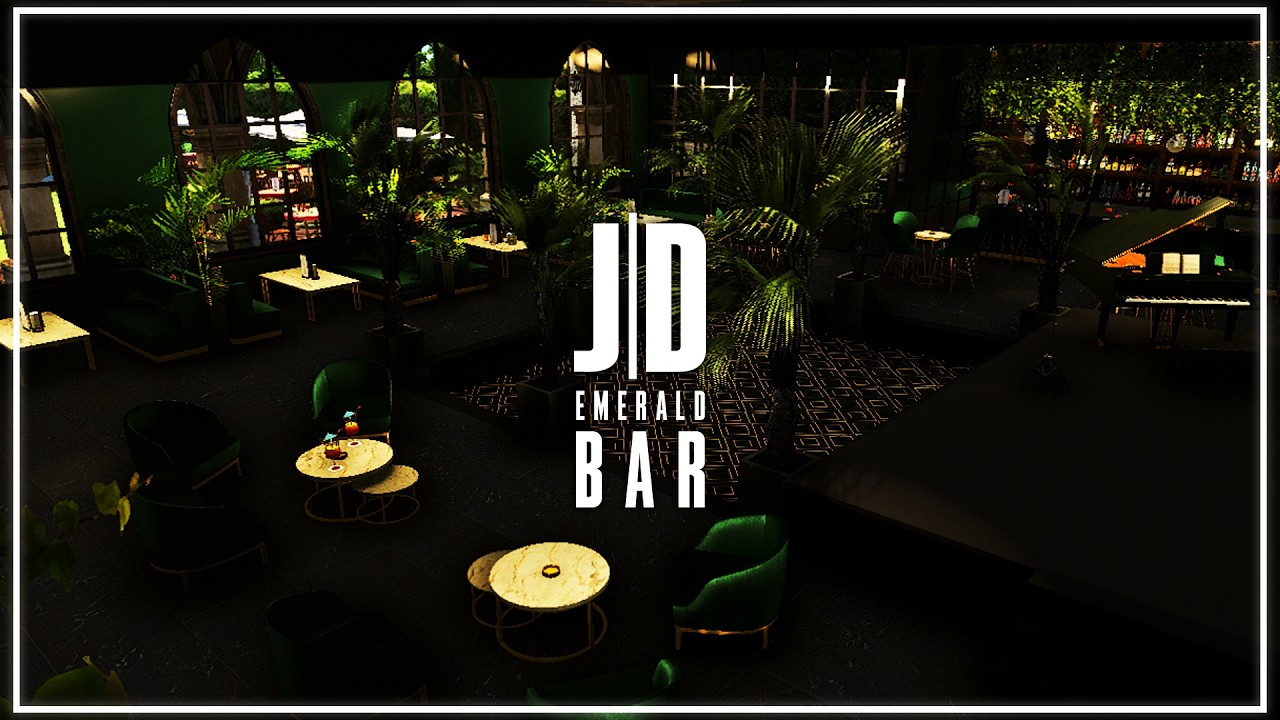 The Emerald Bar @ Château d'amour | MLO Showcase | FiveM Custom Bar