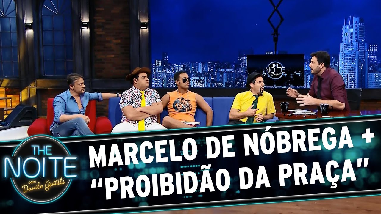 The Noite (28/05/15) - Entrevista Marcelo de Nóbrega e o elenco do “Proibidão da Praça”