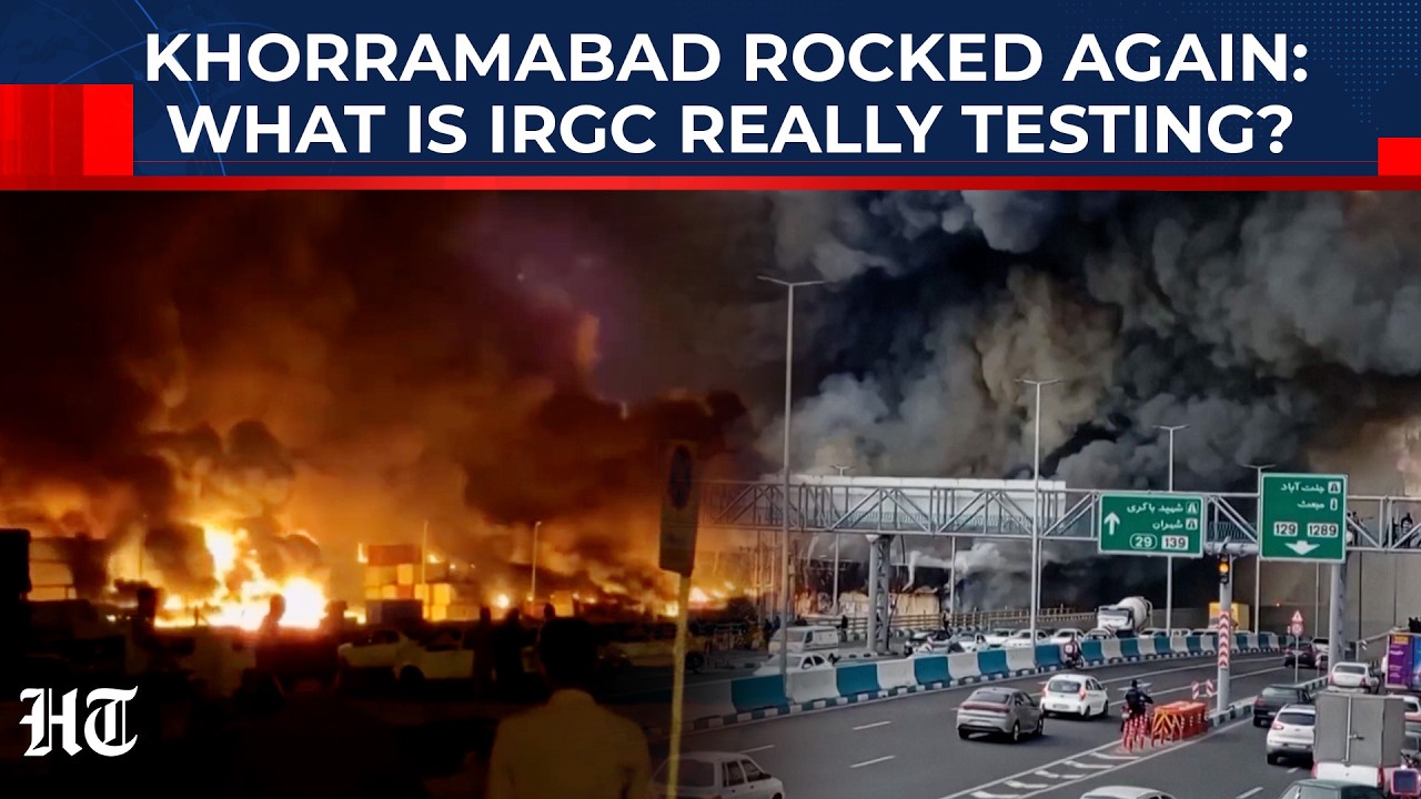 Iran Sees 3rd Explosion: IRGC Hiding Missile Moves To Hit American Targets First?| Khorramabad Blast