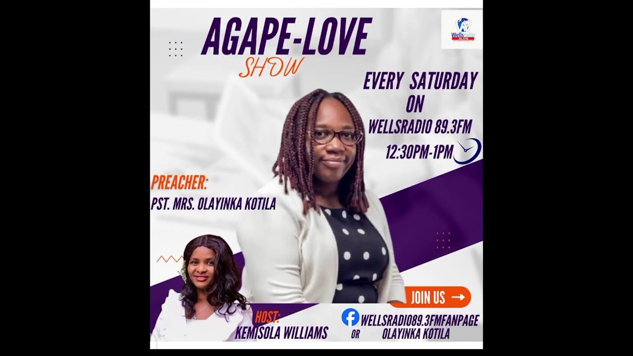 AGAPE LOVE SHOW with Kemisola Williams