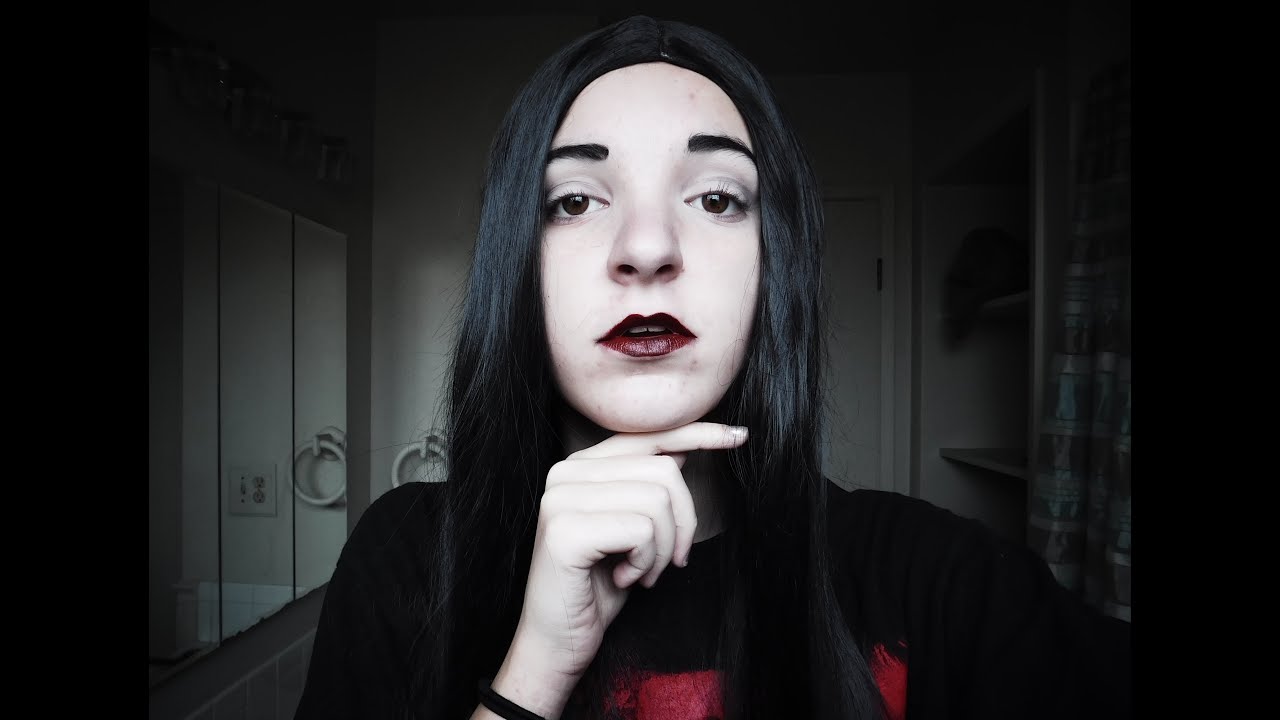 Morticia Addams Makeup Tutorial