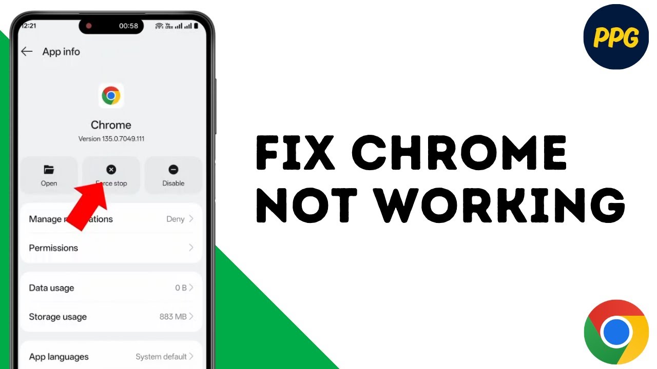 How To Fix Google Chrome Not Working On Android Phone ?