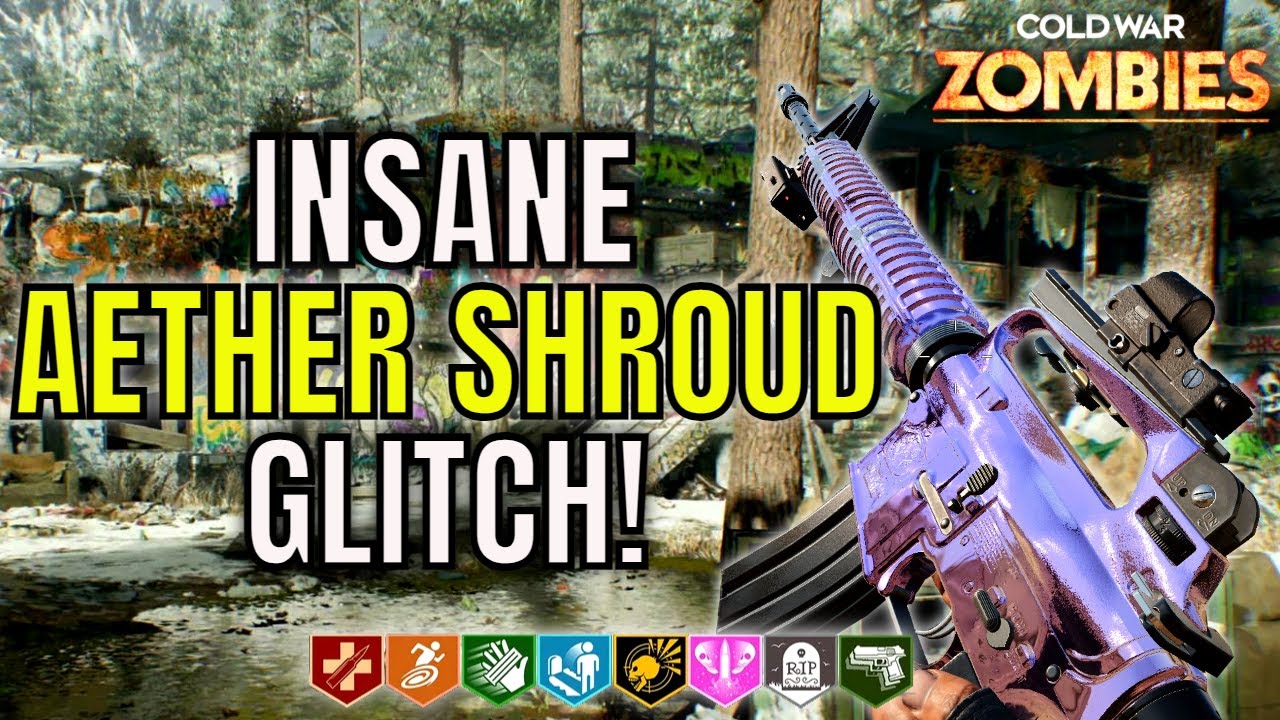 INSANE AETHER SHROUD GLITCH! Cold War Zombie Glitches