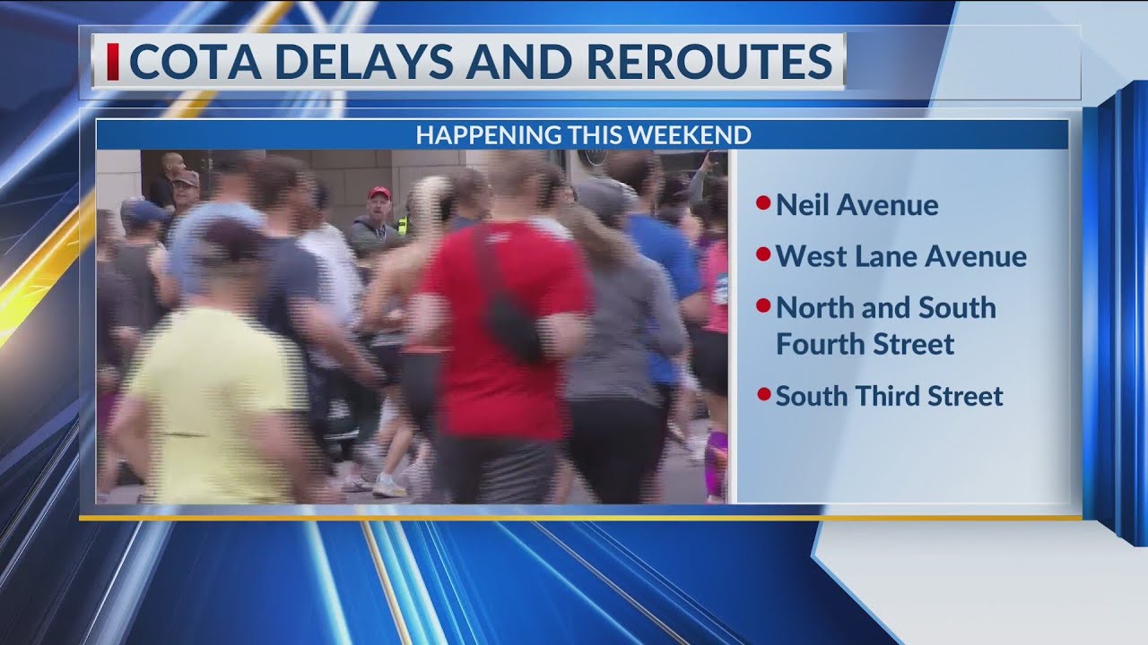 Capital City Half Marathon will cause road closures, COTA delays