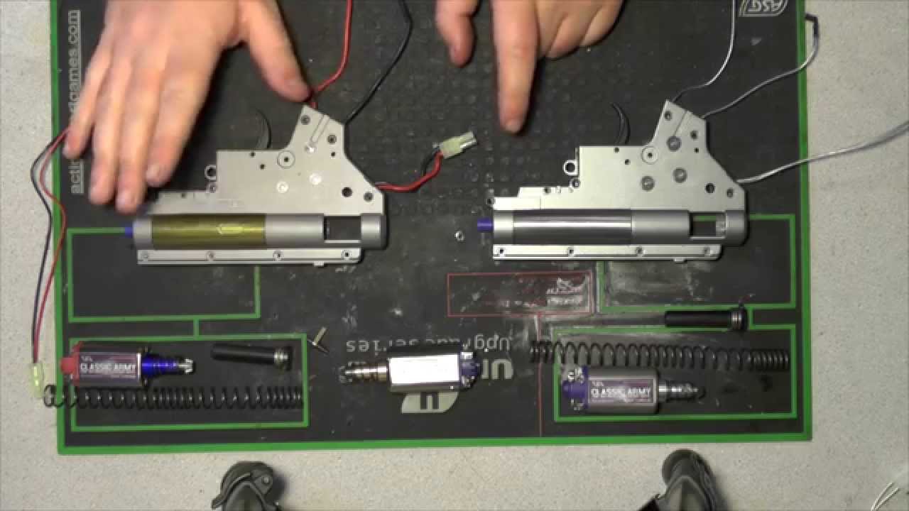 Classic Army 2014 gearbox vs the previous generation