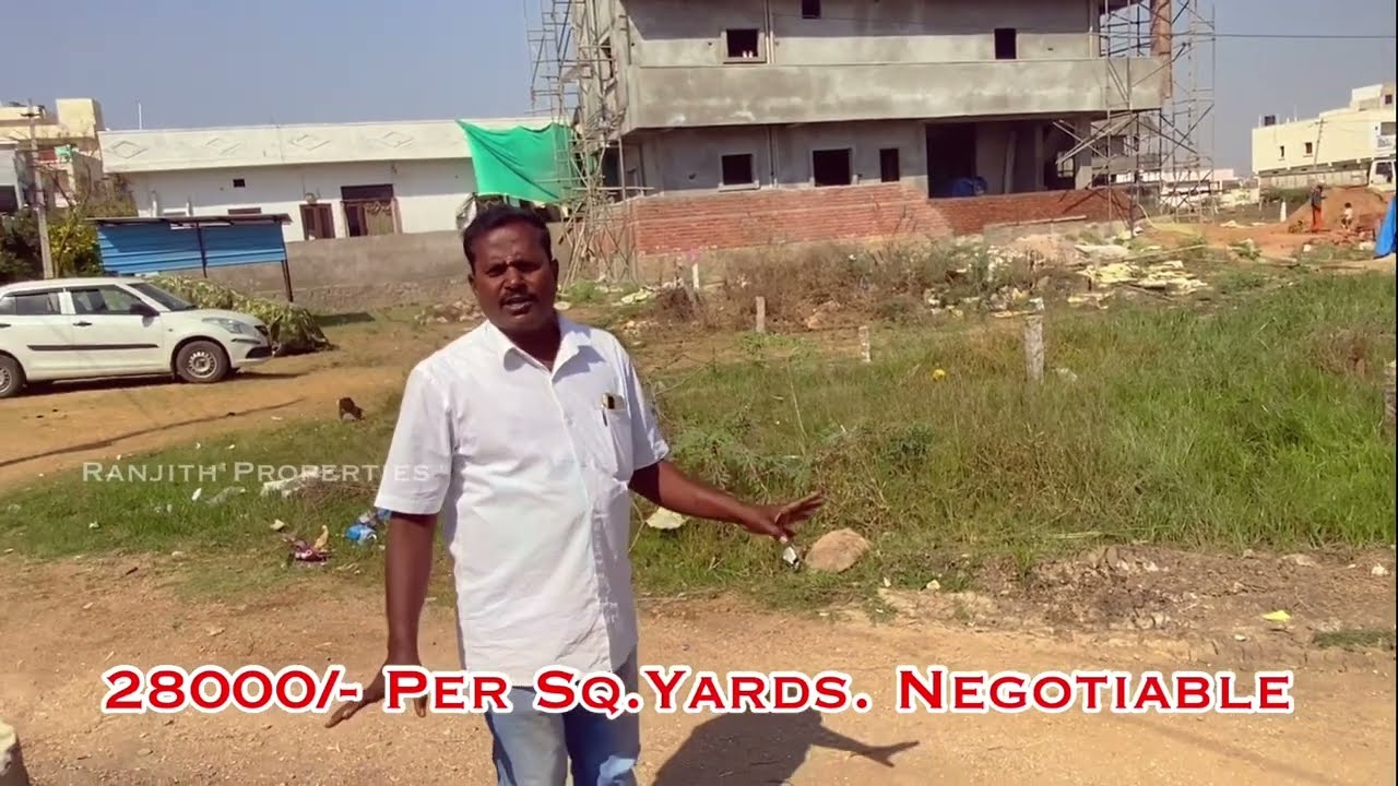 165 Sq.Yards Plot for Sale in Munuganoor || East Facing Plot | Plots in Munuganoor || Plots for Sale