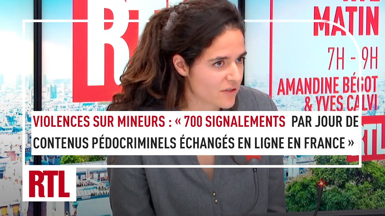 Gabrielle Hazan (Office Mineurs) invitée de RTL Matin (intégrale)